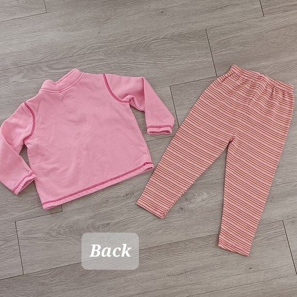 Adorable Pullover 1/4 Zip Top with Birdhouse and Flower Detail & Matching Pants - Picture 15 of 16